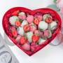  Клубника в сердце s Love + свежая ягода