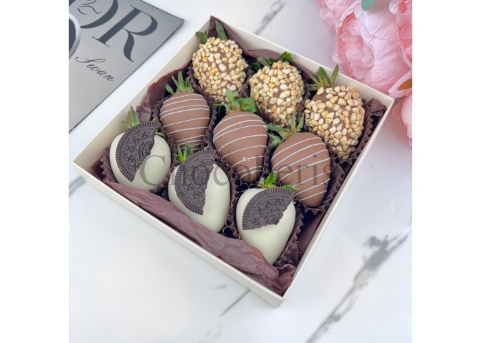  Клубника в шоколаде "Орео"